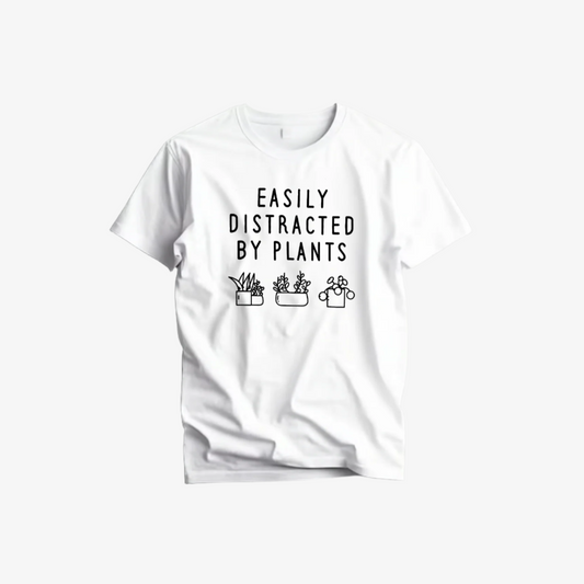 Plant Lovers Graphic T-shirt - White